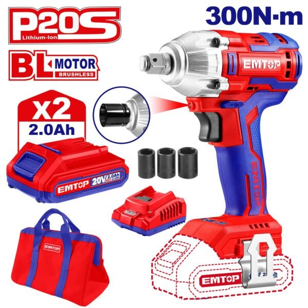ECDLIW20221 Cordless impact wrench