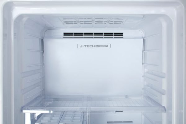 SHARP 278L/224L A++ Inverter Top Mount No Frost Silver Fridge - SJ-S330-SS - Last on Display - Image 5