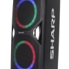 SHARP 45W RMS Portable Rechargeable Bluetooth Party Speaker with Free Microphone - PS-925