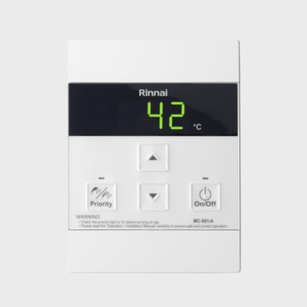 RN, REMOTE CONTROLLER FOR GAS WATER HEATER