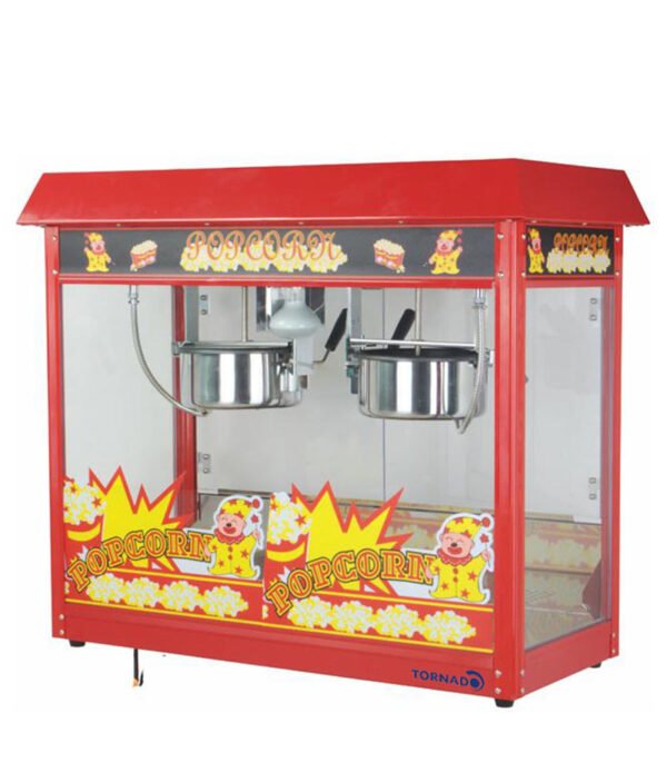 Popcorn Machine With Double Kettles