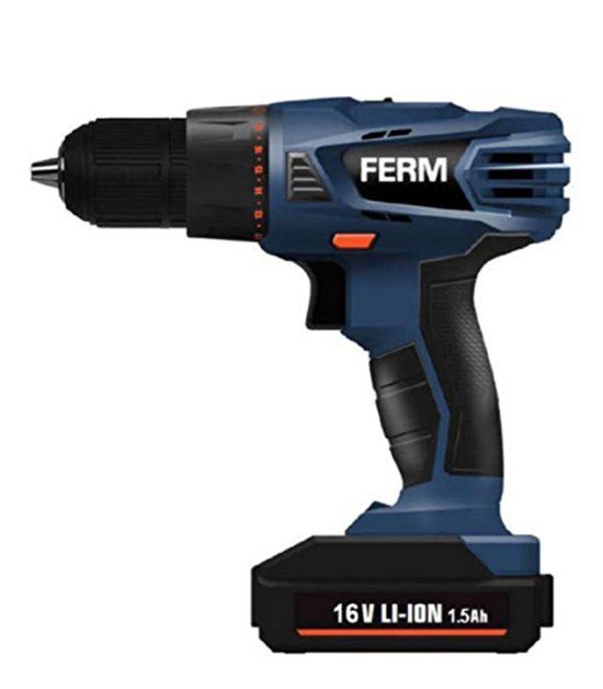 FERM Cordless LI-Ion Drill 16V CDM1134
