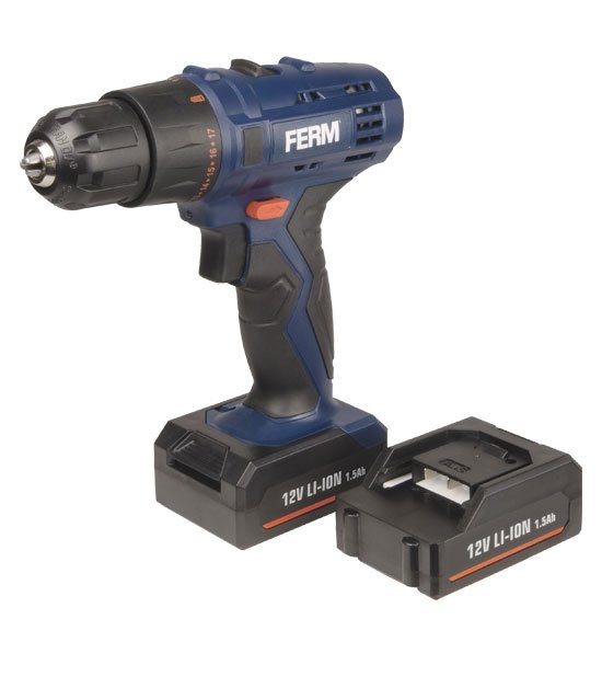 FERM Cordless Li-Ion Drill 12V 1.5Ah CDM1119